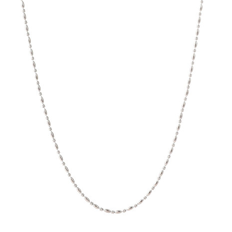 Ketting N56027-1 dubbele link zilver - ​​​​​​​Day&Eve
