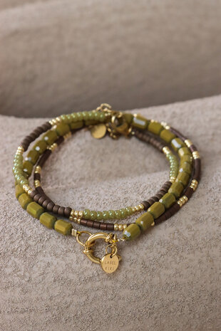 Armband K.SA.323.1 Lasso goud - Label Kiki