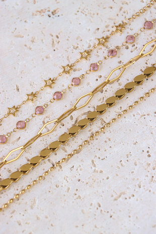 Armband K.SA.338.1 Spirit goud - Label Kiki