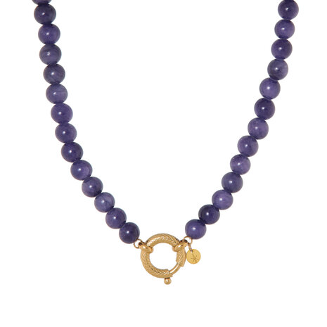 Ketting K.SK.201.1 Indigo snake goud - Label Kiki