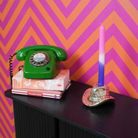 Kandelaar cowboyhoed goud - HouseVitamin