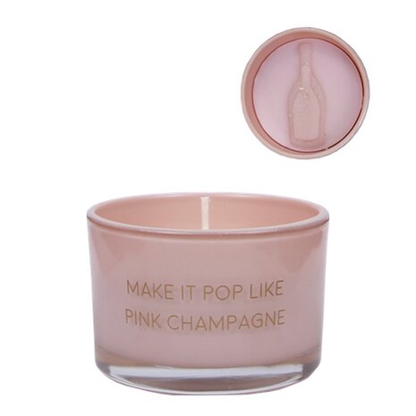 Geurkaars Make It Pop Like Pink Champagne - MyFlame