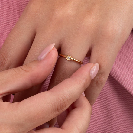 Friends ring Livia goud FR71 - Melano