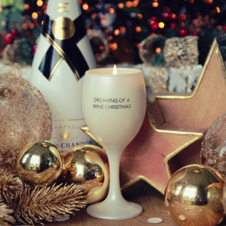 Geurkaars Dreaming of a wine Christmas - MyFlame