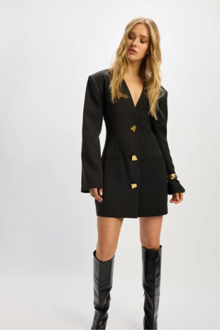 Jurk blazer Star zwart - Refined Department
