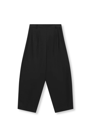 Broek met wijde pijpen Mezza zwart - Refined Department