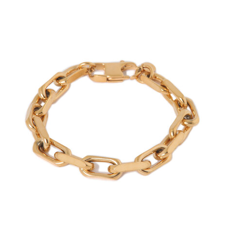 Armband K.EX.55.1 Bold chain goud - Label Kiki