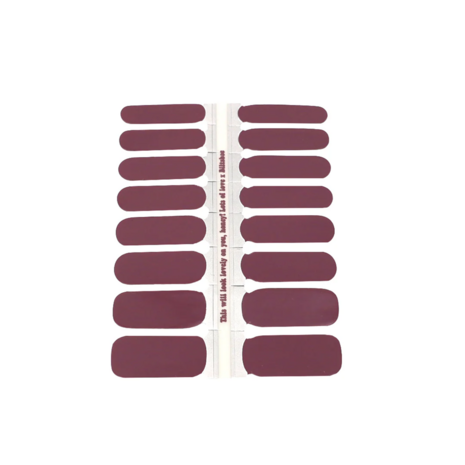 Nagel stickers Plum Kiss - Blitsbee