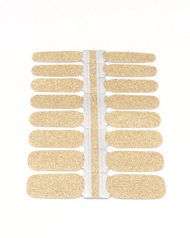Nagel stickers Glitzy Gold - Blitsbee