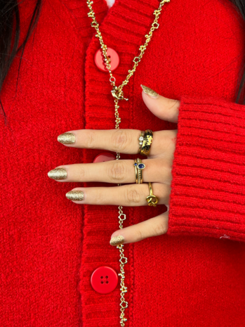 Nagel stickers Glitzy Gold - Blitsbee