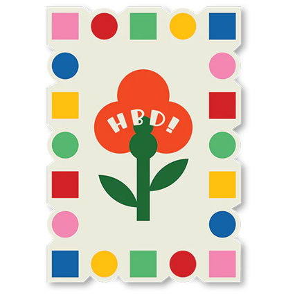 Kaart HBD! - TheGiftLabel