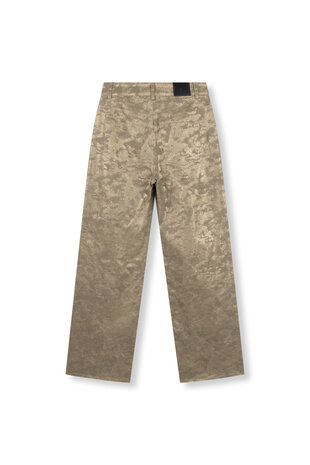 Broek Hannah met goudkleurige coating - Refined Department