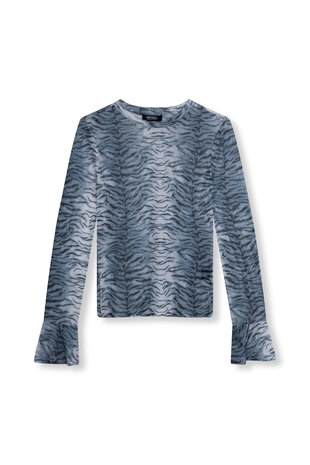 Mesh top Volea tijgerprint - Refined Department