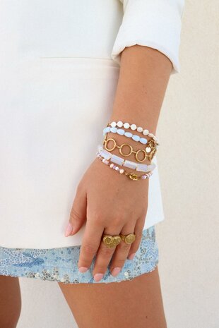 Armband K.SA.360.1 rose all day goud - Label Kiki