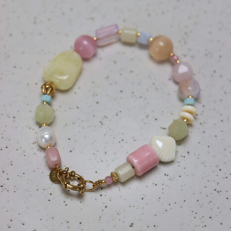 Armband K.SA.363.1 sweety goud - Label Kiki