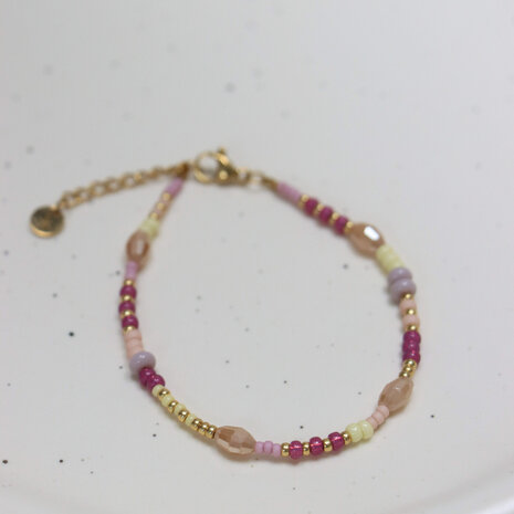 Armband K.SA.353.1 margarita goud - Label Kiki