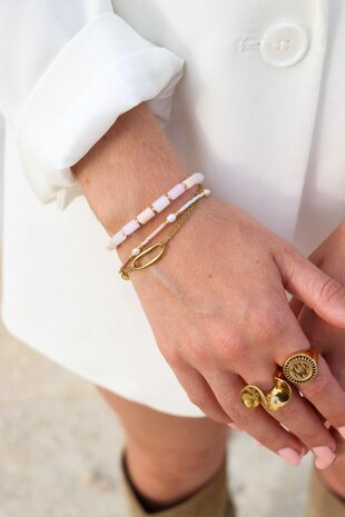 Armband K.SA.357.1 calypso goud - Label Kiki