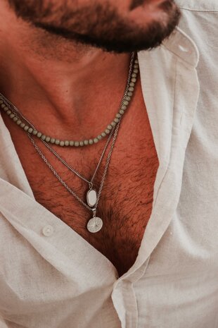 Ketting Mick silver - George The Label