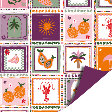 Inpakpapier boho summer - verschillende prints