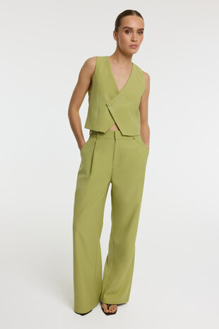 Gilet Lillie groen - Refined Department