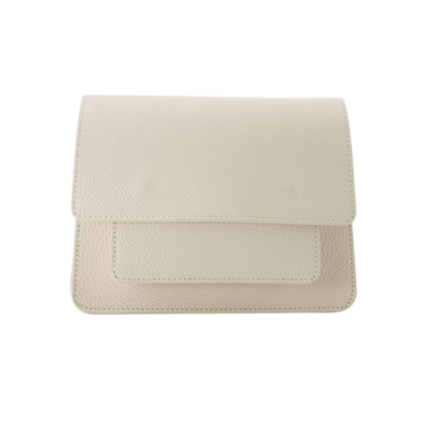 Tas Fenna beige leer - Teatro