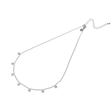 Ketting N61295-1 smileys zilver - Day&Eve
