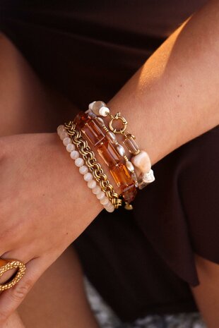 Armband K.EX.66.1 Kiki goud - Label Kiki