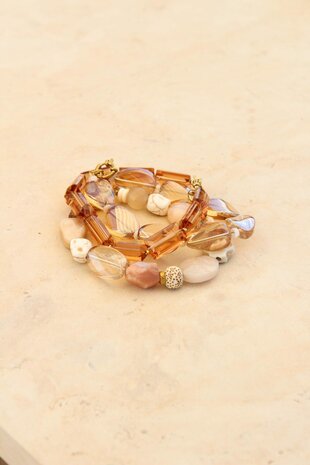 Armband K.EX.66.1 Kiki goud - Label Kiki