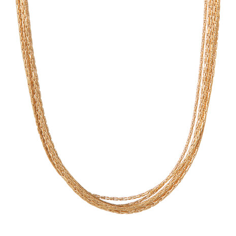 Ketting K.SK.276.1 sea of gold goud - Label Kiki