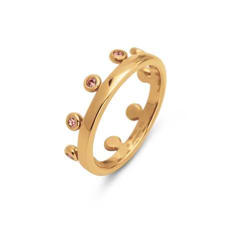 Friends Unite ring Zita Rose Peach goud FR77 - Melano