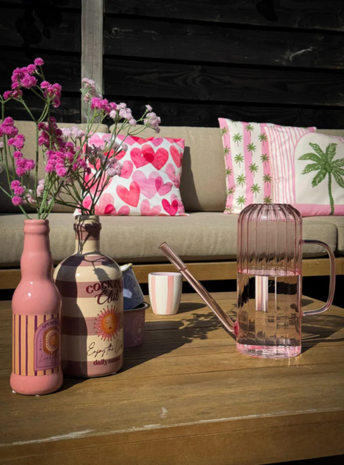Vaas flesje Aperitivo sun roze