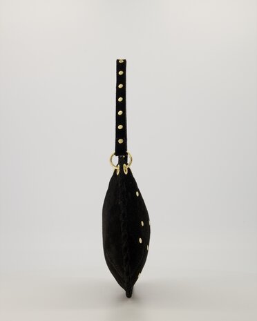 Tas Casey suede zwart - Teatro