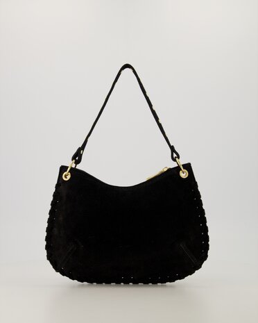 Tas Casey suede zwart - Teatro