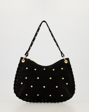 Tas Casey suede zwart - Teatro
