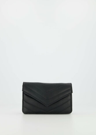 Tas Laurie leer zwart - Teatro