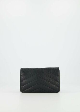 Tas Laurie leer zwart - Teatro