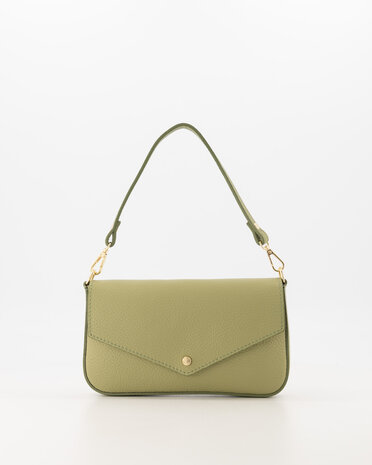 Tas Brandy leer khaki - Teatro