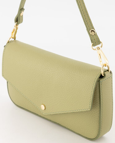 Tas Brandy leer khaki - Teatro
