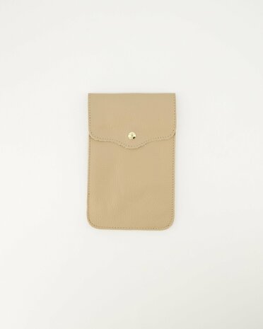 Telefoontas Pona leer taupe - Teatro