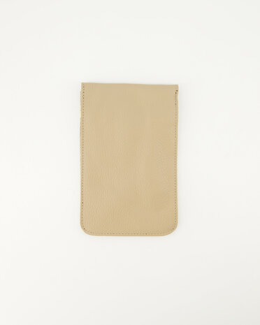 Telefoontas Pona leer taupe - Teatro
