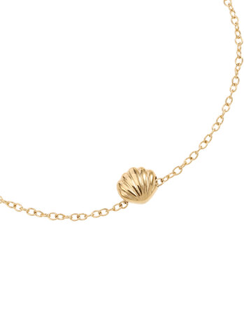 Armband schelpje goud - Rose&Camellia