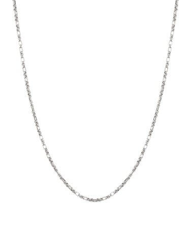 Mannen ketting bones zilver - GeorgeTheLabel