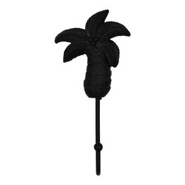 Wandhaak palmtree zwart - HouseVitamin Wandhaak palmtree zwart - HouseVitamin