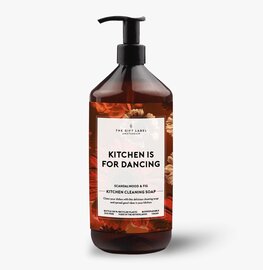 Afwasmiddel Kitchen Is For Dancing - The Gift Label Afwasmiddel Kitchen Is For Dancing - The Gift Label