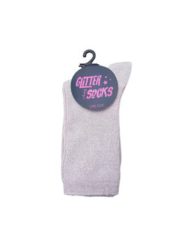 Sokken  glitter peach - PinnedByK Sokken  glitter peach - PinnedByK