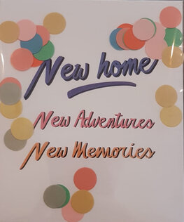 Confetti Card new home - TheGiftLabel Confetti Card new home - TheGiftLabel
