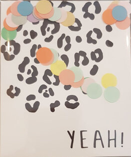 Confetti Card yeah!- TheGiftLabel Confetti Card yeah!- TheGiftLabel