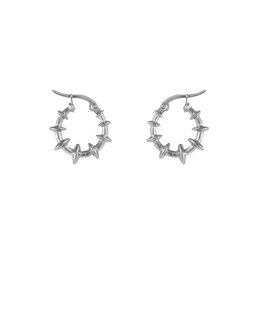 Oorbellen E2304-1 bamboo zilver - Day&Eve