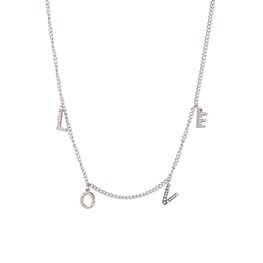 Ketting N2258-1 love stone zilver - Day&Eve Ketting N2258-1 love stone zilver - Day&Eve
