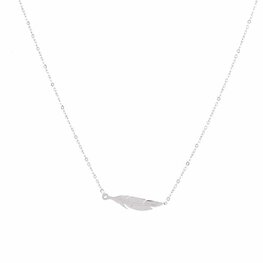Ketting TN7053-1 feather tiny dutchies zilver - Day&Eve Ketting TN7053-1 feather tiny dutchies zilver - Day&Eve